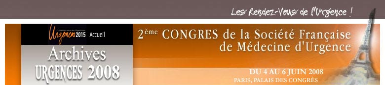 Urgences 2008 - Les rendez-vous de l'urgence