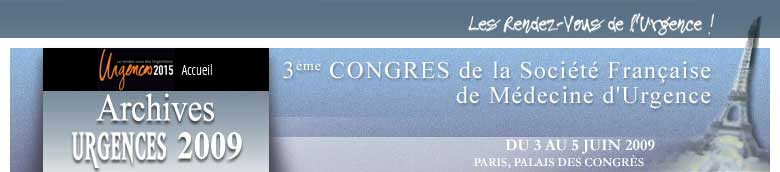 Urgences 2009 - Les rendez-vous de l'urgence