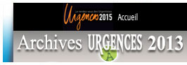 Urgences 2013 - Les rendez-vous de l'urgence